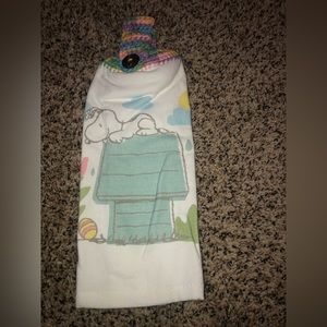 Snoopy Easter Hanging Towel